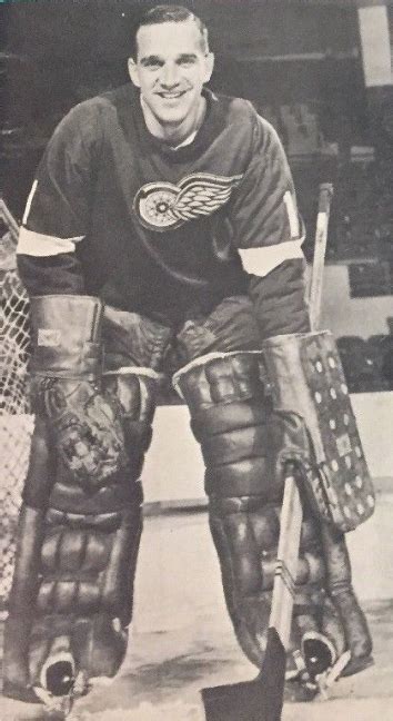 Roger Crozier 1965 Detroit Red Wings Hockeygods