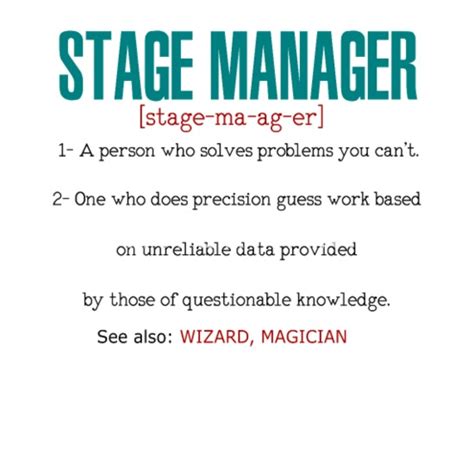 Stage Manager Definition Mens Premium T Shirt Spreadshirt