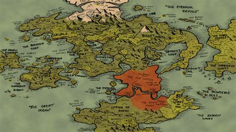 Fantasy Map By Cdnexus On Deviantart