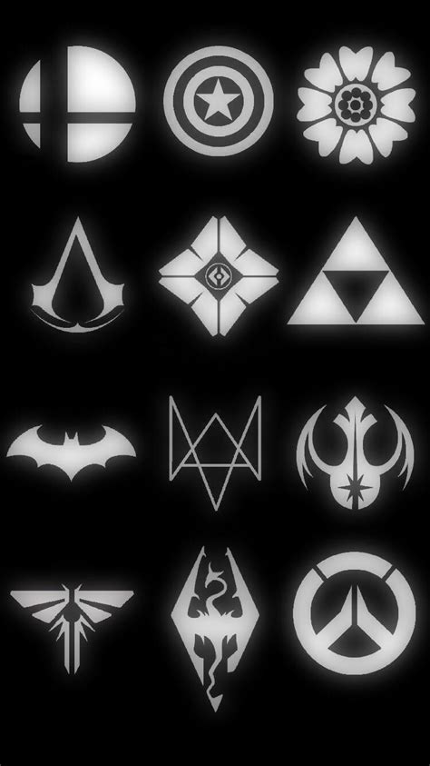 Gaming Symbols Wallpapers Wallpaper Cave