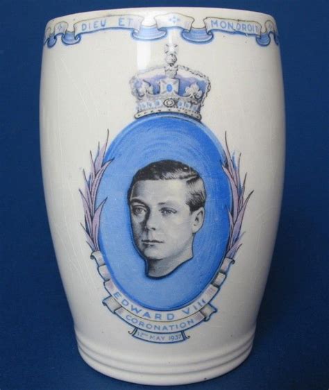 1937 Wedgwood King Edward Viii Proposed Coronation Beaker Ebay