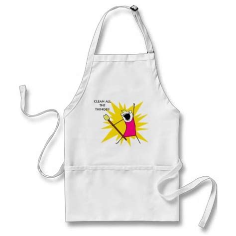 Clean All The Things Apron Clean All The Things Apron