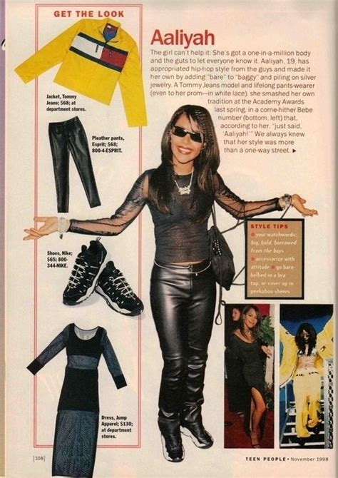Vfiles Streetwear Aaliyah Outfits Aaliyah Style Tight Leather Pants