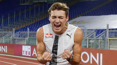 | swedish american pole vaulter armand «mondo» duplantis talks about his world records and why he thinks confidence is key in. Armand Duplantis breaks world record in men's pole vault