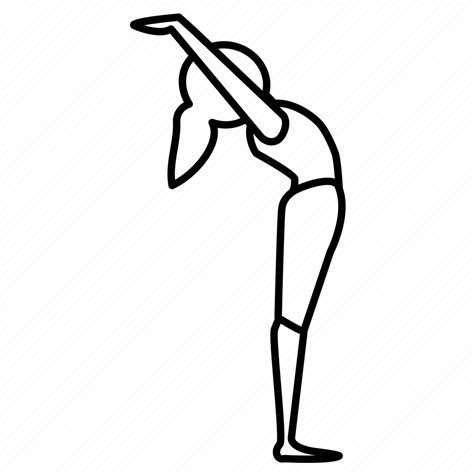 Back Bend Meditation Namaskar Pose Suriya Yoga Icon Download On