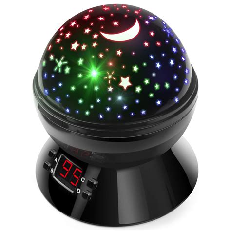 Night Lights For Kids Multicolor Star Projector With Timer