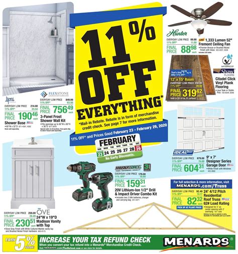 Menards Current Weekly Ad 02 23 02 29 2020 Frequent Ads Com