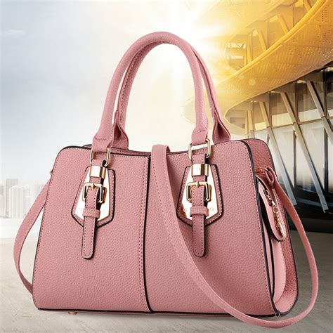 Hot Sale Fashion Designer Brand Women Leather Handbags
