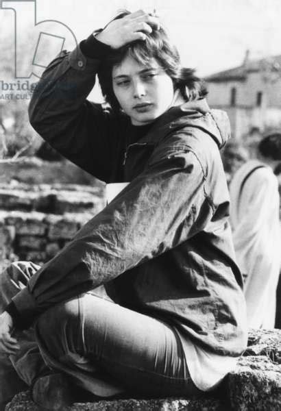 Image Of Isabella Rossellini Daughter Of Actress Ingrid Bergman And Film Director