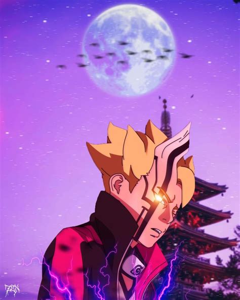 Boruto Uzumaki In Anime Art Boruto