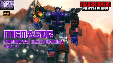 Menasor Combiners Walkthrough Episode Transformers Earth Wars Tfew
