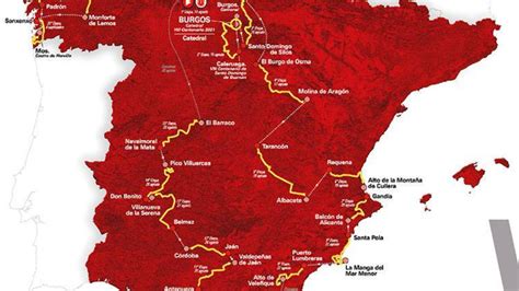 Vuelta A Espana 2021 Route Map Stages Schedule And Key Dates In The Battle For The Red