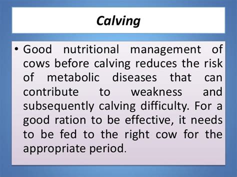 Principles Of Dairy Cow Farm Management