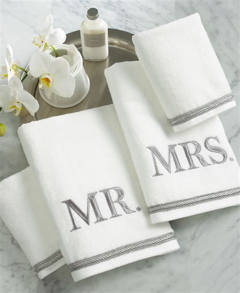 Avanti Bath Towels Mr And Mrs 4 Piece Towel Set And Reviews Bath
