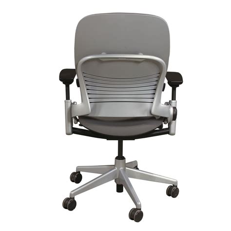 Out of this research came important discoveries about how people sit, leading to advanced seating technology. Steelcase Leap V2 Used Task Chair, Grey - National Office ...