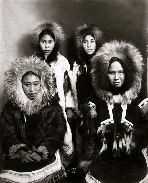 Lomen Brothers Inuit Black And White Portraits Native American History