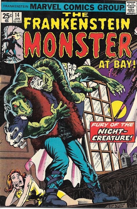 Frankenstein 14 Marvel Comics Marvel Comic Books Comics