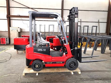 11kmh 2 Ton Electric Forklift 120ah Battery Operated Forklift