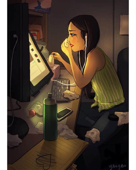 The Freedom Of Living Alone In 16 Fascinating Drawings