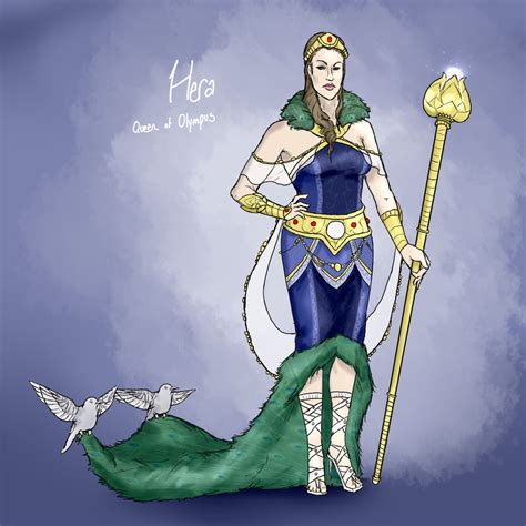 Smite Concept Hera Queen Of Olympus By Kaiology On Deviantart