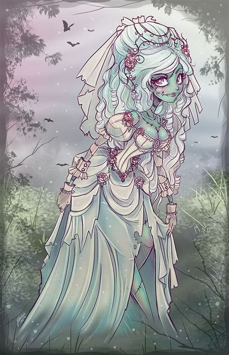 Bride drawing animated from berserk on. Ghost Bride from NoFlutter Art+Design | Horror art, Art ...