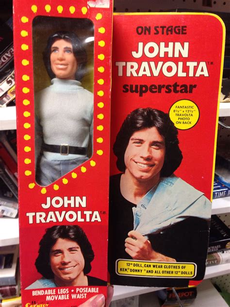 Original John Travolta doll from the 70's; how cute | John travolta