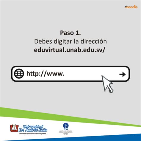 Como ingresar a Moodle Universidad Dr Andrés Bello