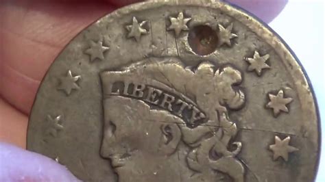 Rare 1832 Liberty Bullets Hit One Cent Coin Youtube