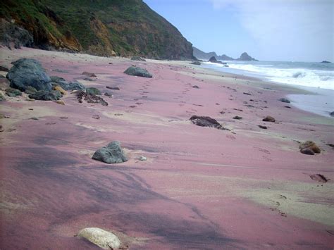On the remote purple sands beach, the sand can appear in a spectrum of chromatic hues, ranging from lavender to magenta and sometimes even pink. Wonderful Beaches That You Have Probably Never Heard Of
