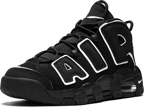 Nike Air More Uptempo Black White Gs 415082 002 Size 55