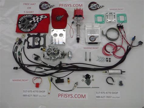 Tbi Fuel Injection Kit Stock Chevy 350 57l Marine Application