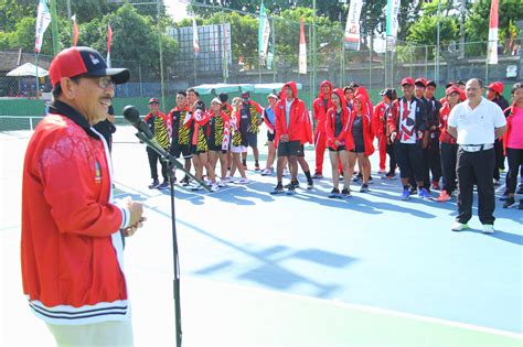 Tenis Lapangan Porprov Bali Xv Dimulai Buleleng Target 5 Emas Pos