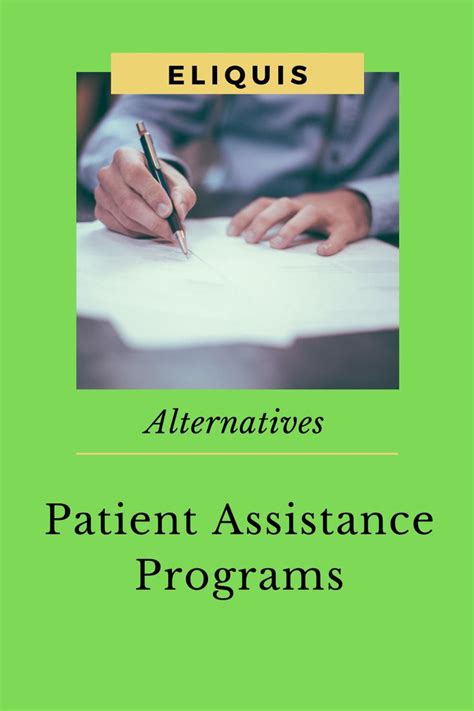 Eliquis 360 Patient Assistance Program