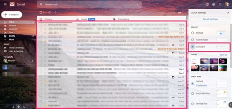 How To Change Your Gmail Inbox Display In A Variety Of Ways Using The