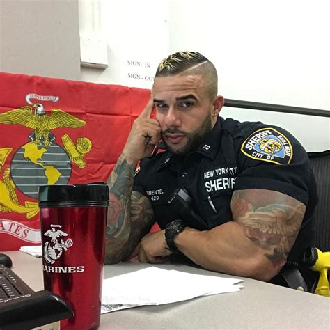 Hunky Deputy Miguel Pimentels Shirtless Selfies Have Gone Viral On