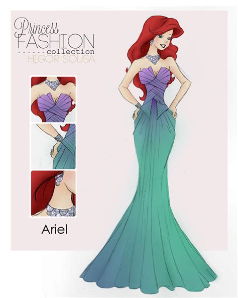 Princess Fashion Collection Ariel By Higsousa On Deviantart Princess