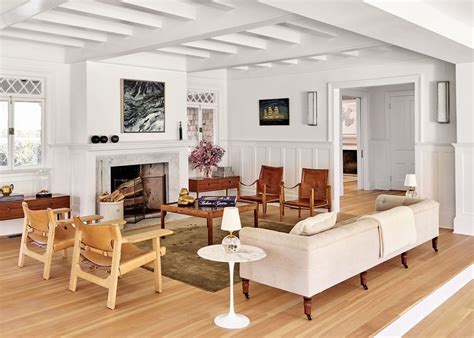 An Open Living Room With Warm Neutrals And White Walls Pilar Guzman