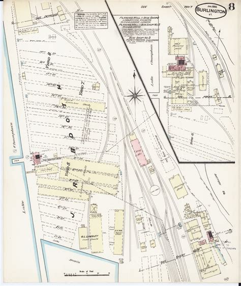 With it's enviable location nestled between hamilton and toronto along the shores of lake ontario, wide range of housing options. Burlington, VT Fire Insurance 1885 Sheet 8 - Old Town Map Reprint - Chittenden Co. - OLD MAPS