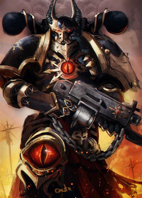 Black Legion Marine Sergiy Abramov Rimaginarywarhammer