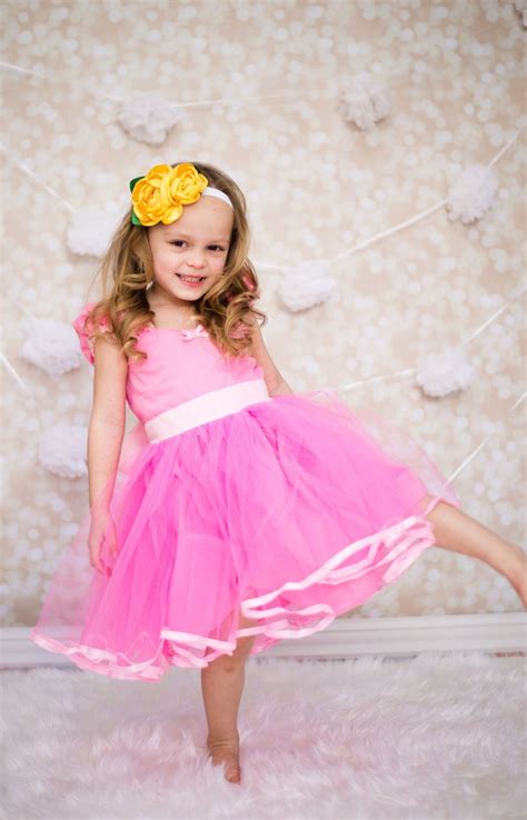 Pink Dress Pink Tutu Dress Skirt For Baby Toddler Girl Holiday