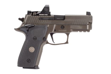 Sig Sauer P229 Legion Sao Compact 9mm Pistol With Romeo1 Pro Red Dot