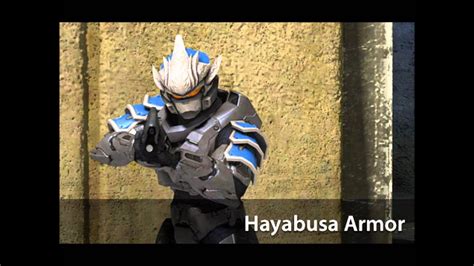 Halo 4 Pre Oredr Armor Comparison And Strider Helmet Youtube