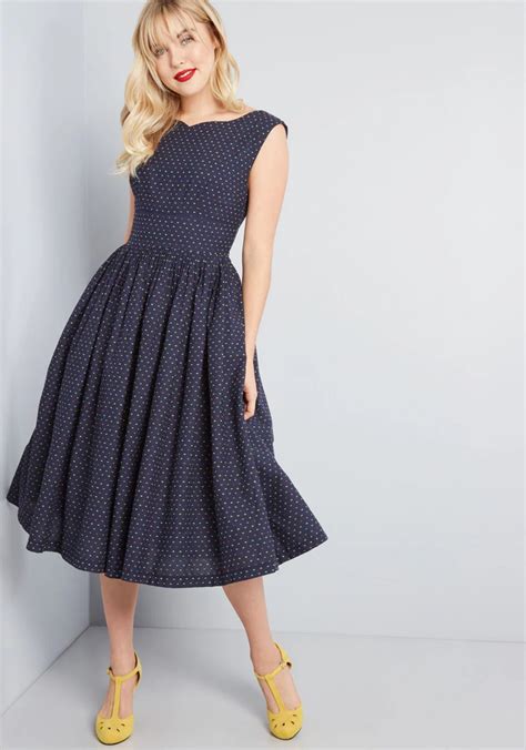 Fabulous Fit And Flare Dress With Pockets Modcloth Fit And Flare