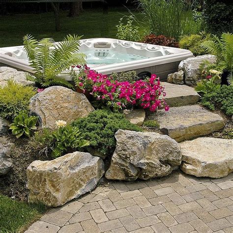 Soak Up The Sun In Your Backyard With These Hot Tub Landscaping Ideas