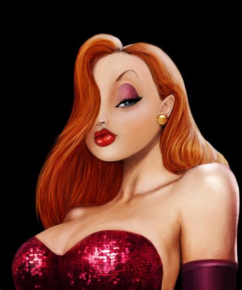 jessica rabbit by thesacredmushroom on deviantart