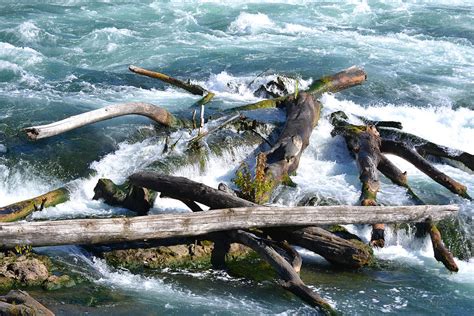 Niagara River Log Jam Niagara Falls Photograph By Roy Erickson Fine