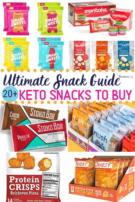 20 Keto Snacks To Buy Ultimate Keto Snack Guide Dr Davinah S Eats