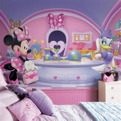 Disneys Minnie Mouse Fashionista Removable Wallpaper Mural Minnie
