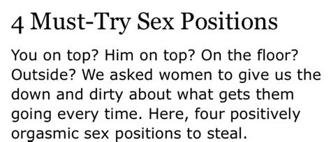 4 Must Try Sex Positions Trusper