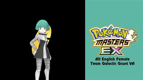🎙️ All Female Team Galactic Grunt English Va Pokémon Masters Ex Hq 🎙️